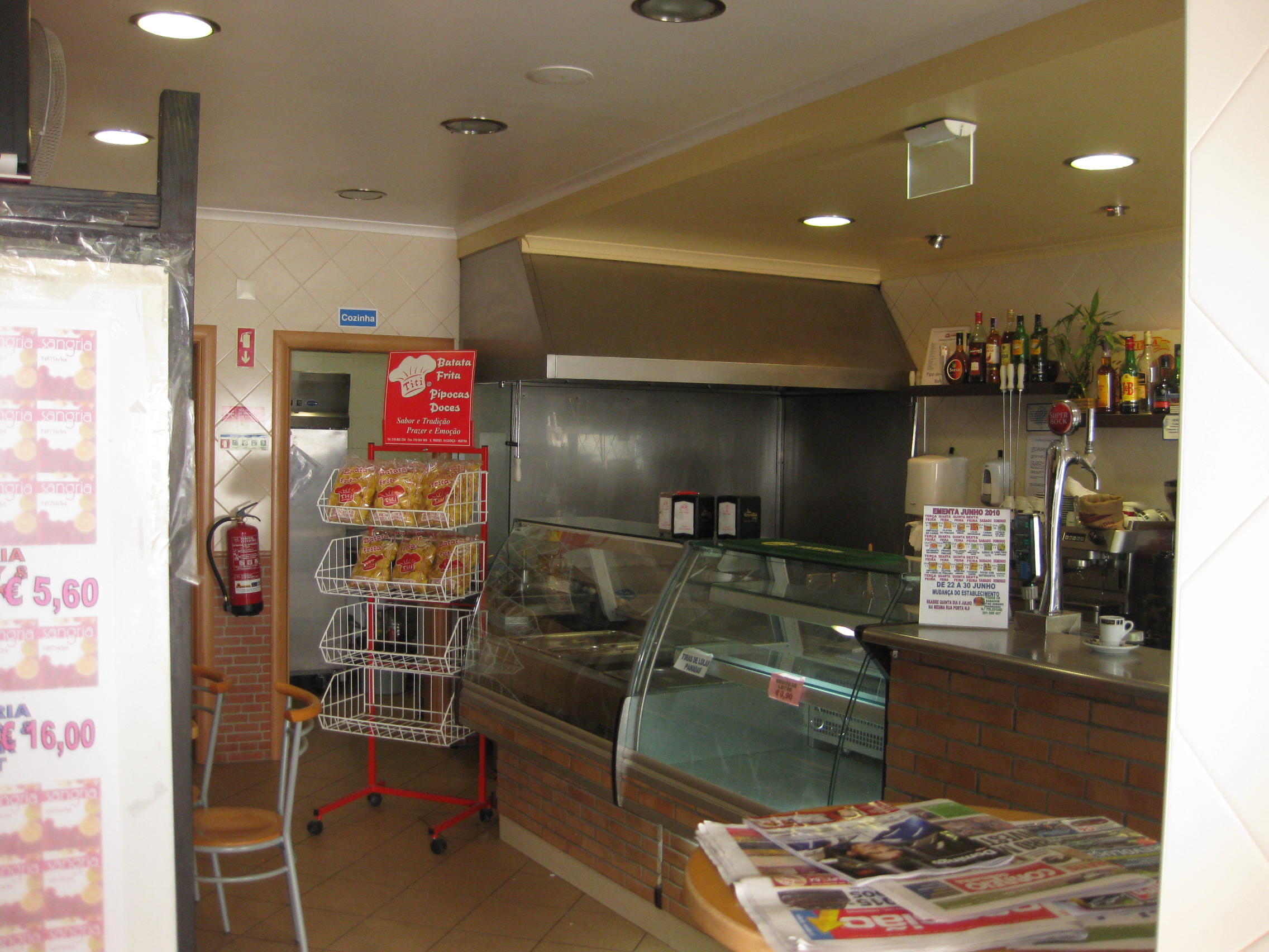 Interior Churrasqueira